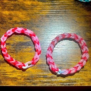 Rainbow Loom Handcrafted Bracelets